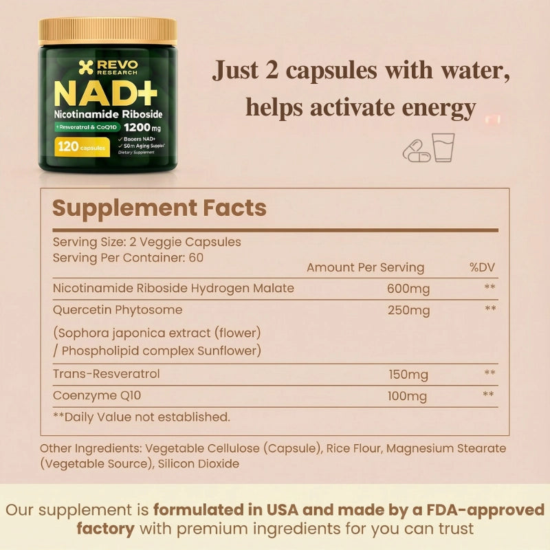 NAD+ Supplement Nicotinamide Riboside