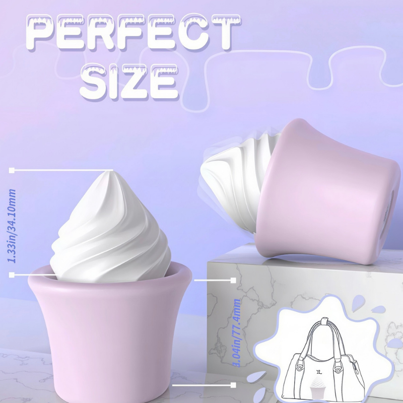 Head: 31.4mm, Body: 77.4mm — An optimal size for targeted pleasure and comfortable handling.